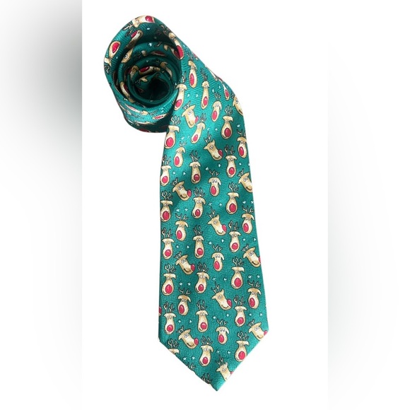 Men’s Rudolph Christmas tie - Picture 1 of 5